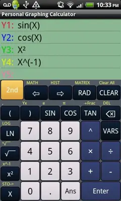 Graphing Calculator Free android App screenshot 2