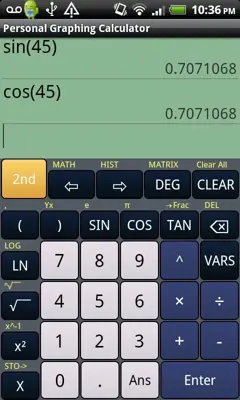 Graphing Calculator Free android App screenshot 5